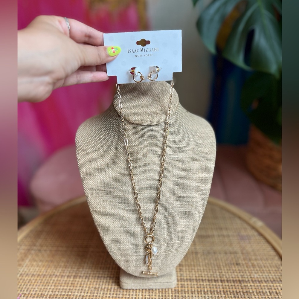 Isaac Mizrahi | Earrings & Necklace Set | M